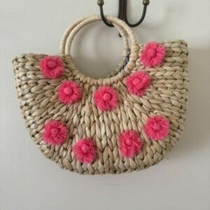 BOHO Chic Hand Woven Straw Bag